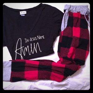 Buffalo Print Boutique Pj/ Lounge Set